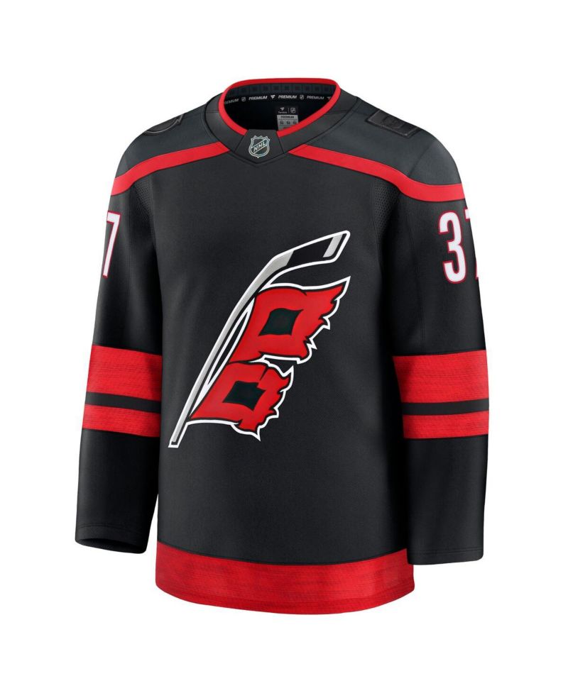 Men's Andrei Svechnikov Black Carolina Hurricanes Home Premium Jersey