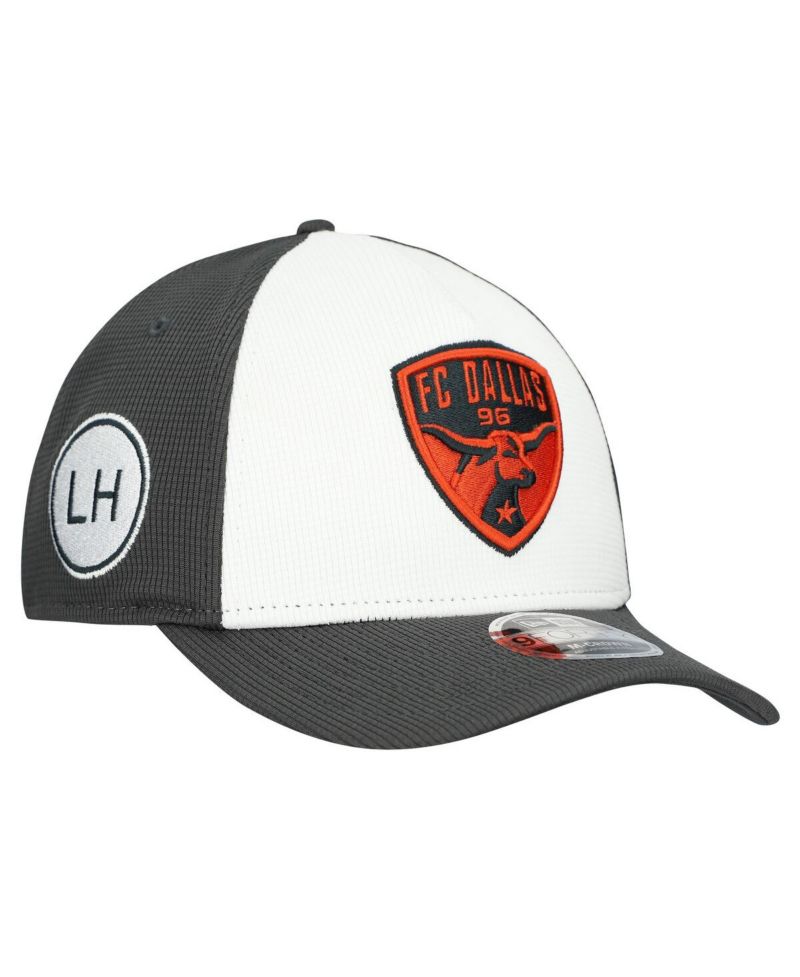 Men's White FC Dallas 2025 Jersey Hook 9FORTY M-Crown Adjustable Hat