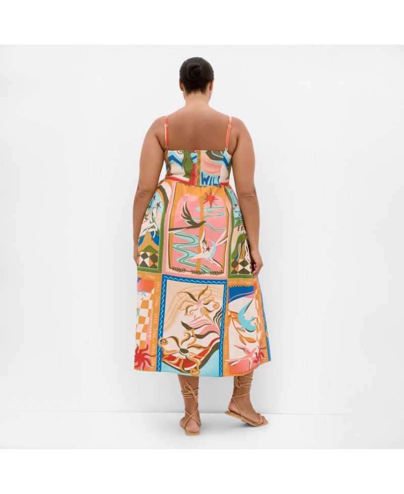 Women's Wild Soul Print Maxi Dress
