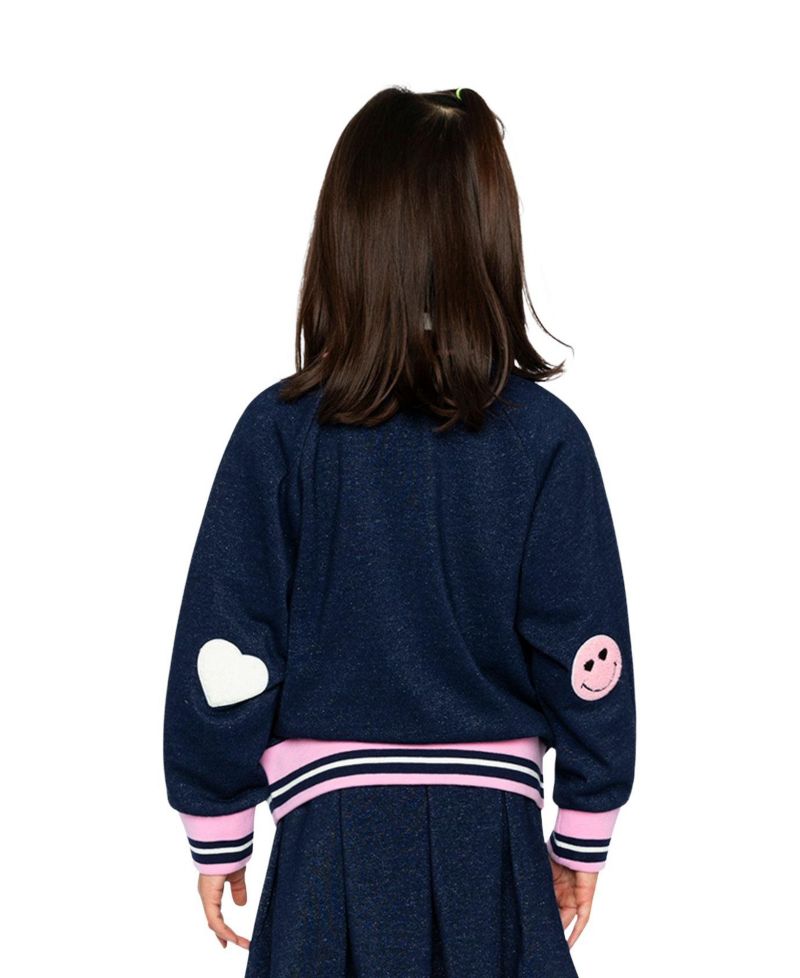 Little and Big Girl (6Y - 14Y) French Terry Jacket