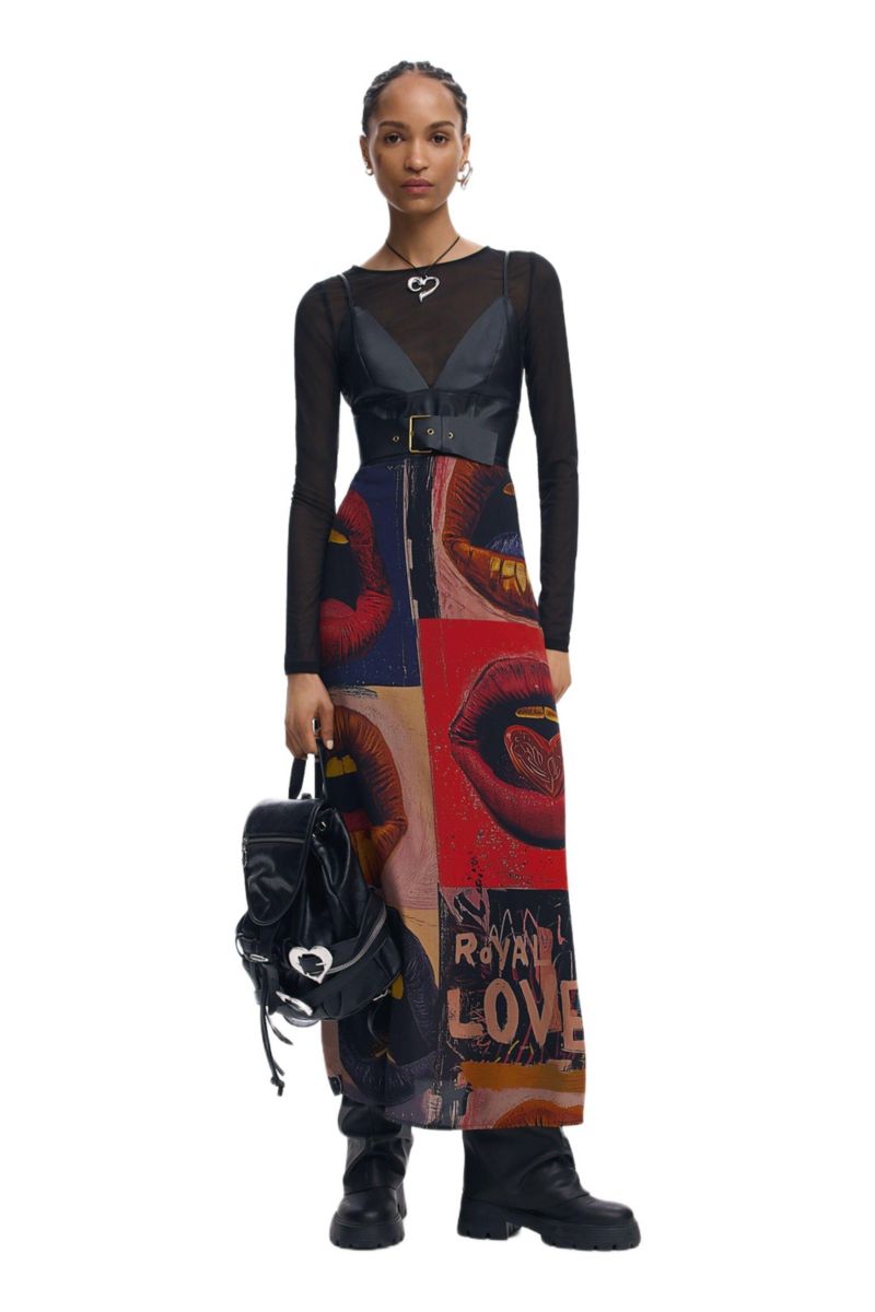 Women's Backpack buckles hearts
