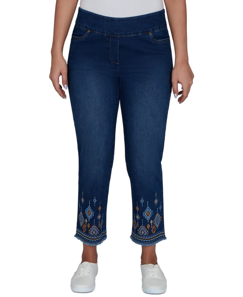 Women's Pull-On Ankle Denim Pants