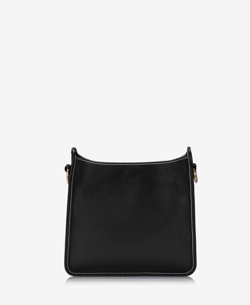 Elle Pebble Leather Crossbody Bag