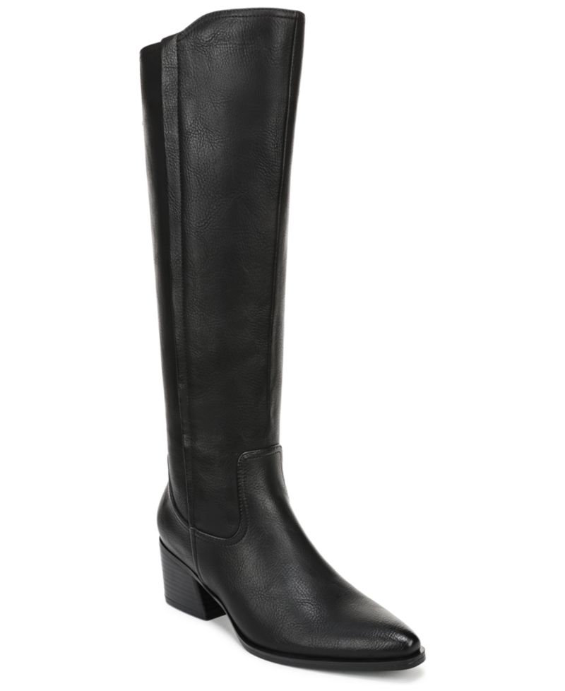 Women's Golden Zipper Tall Boots