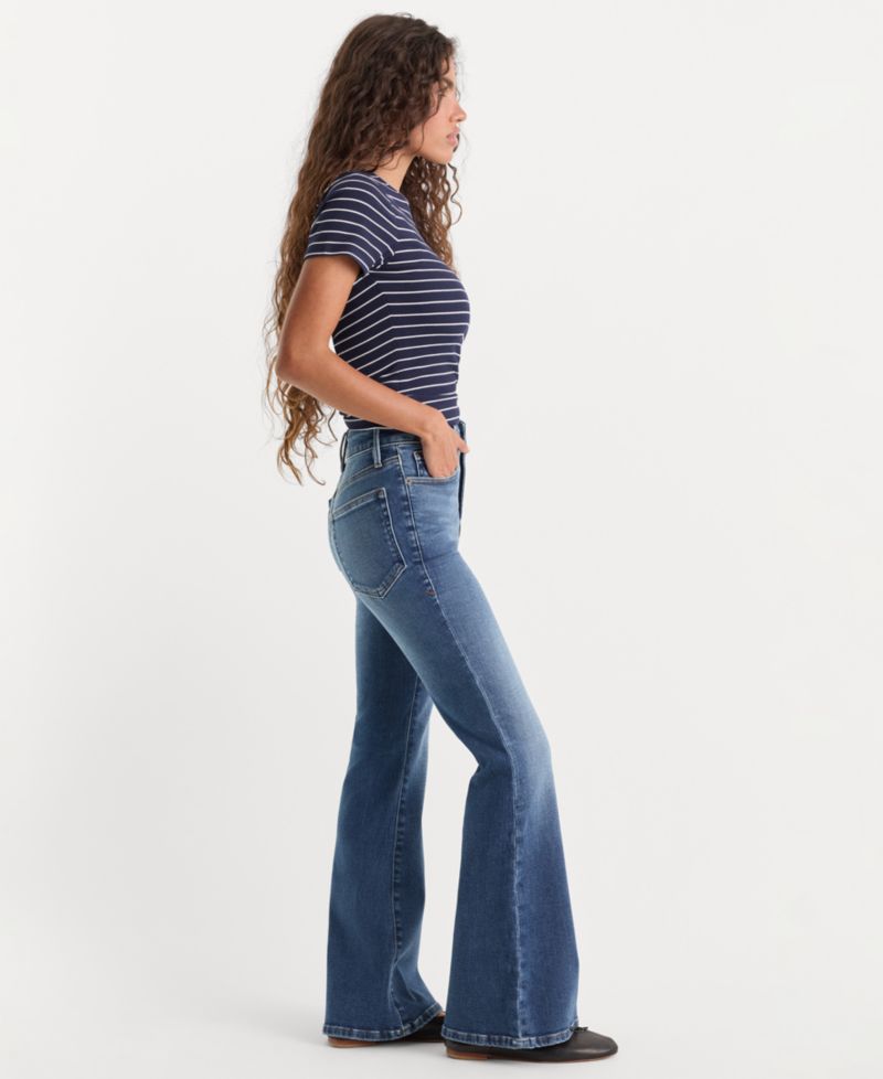 Petite Soft Tech Good Legs Flare Jeans
