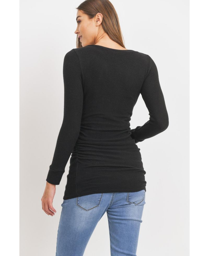 Women's Cashmere-Like Hacci Long-Sleeve Tunic