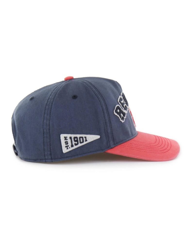 Men's Navy Boston Red Sox Calderwood Hitch Adjustable Hat