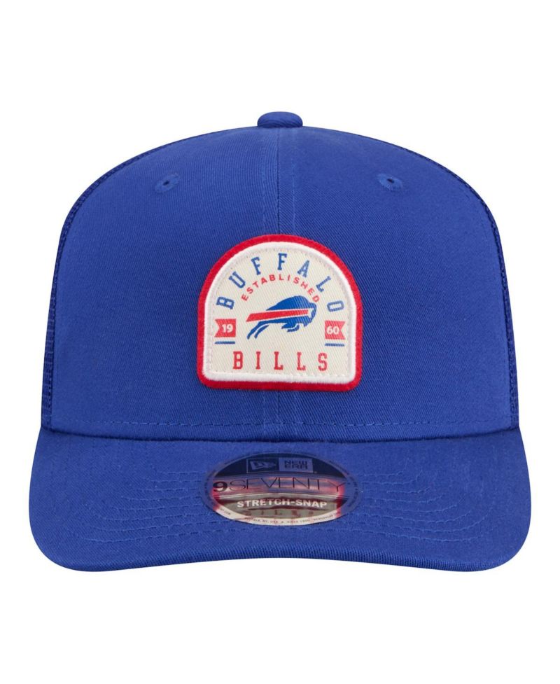 Men's Royal Buffalo Bills Contest 9SEVENTY Adjustable Trucker Hat