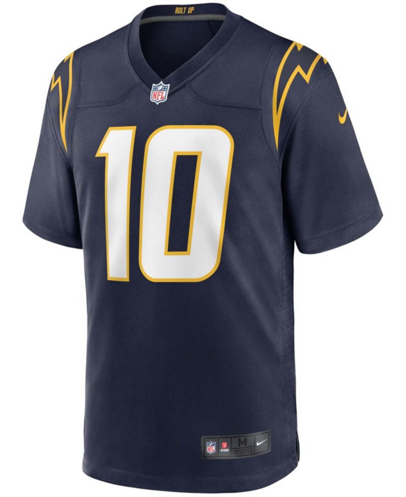 Men's Justin Herbert Los Angeles Chargers Alternate Game Jersey