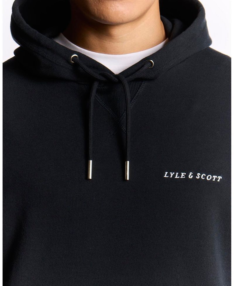 Men's Script Brushback Pullover Hoodie