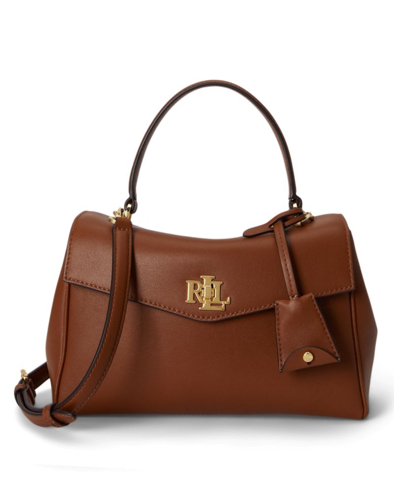 Farrah Leather Small Satchel Bag