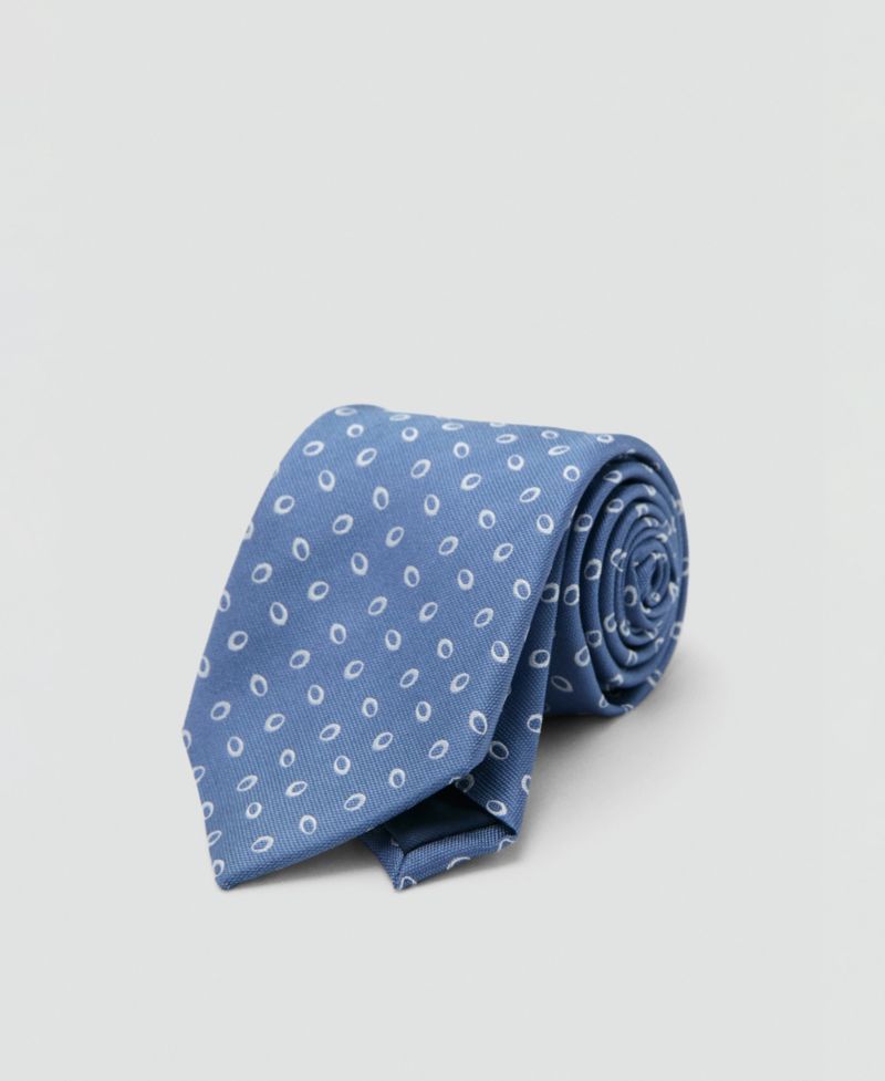 Men's Printed Silk Tie