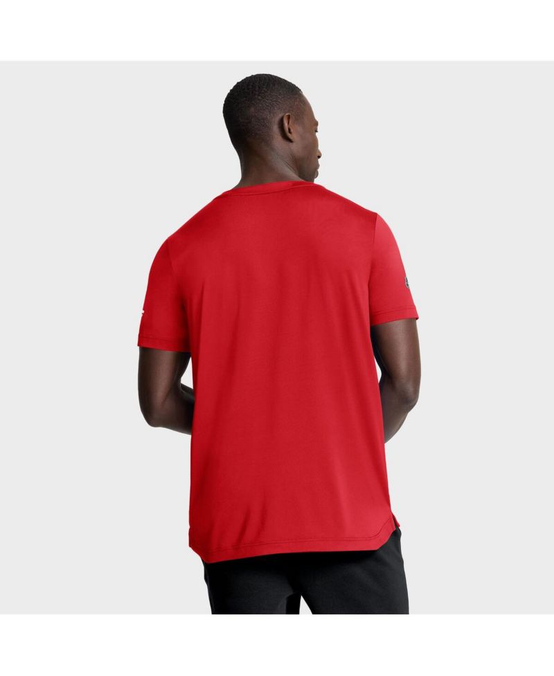 Men's Red Florida Panthers Authentic Pro Rink Tech T-Shirt