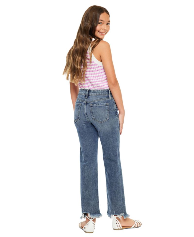Big Girls Bianca High Rise Slim Straight Jeans