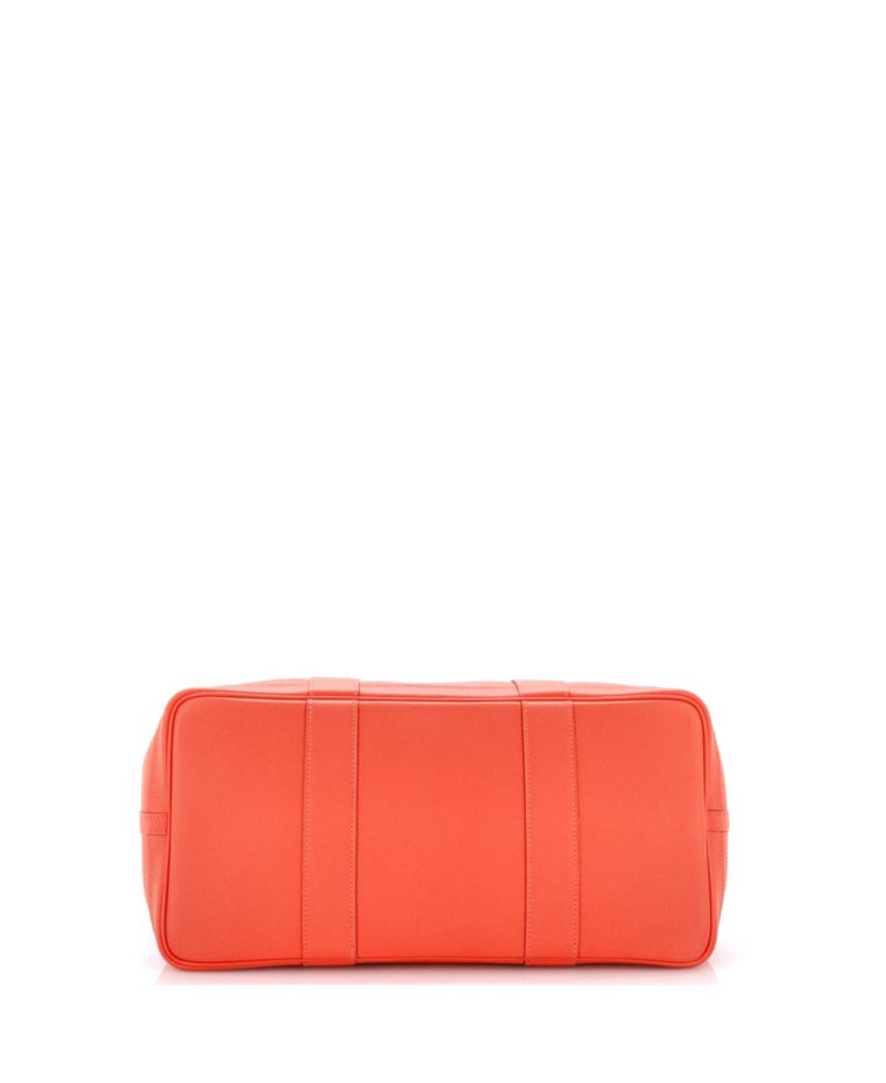 Pre-Owned Herm&eacute;s Garden Party Large Leather Work Tote