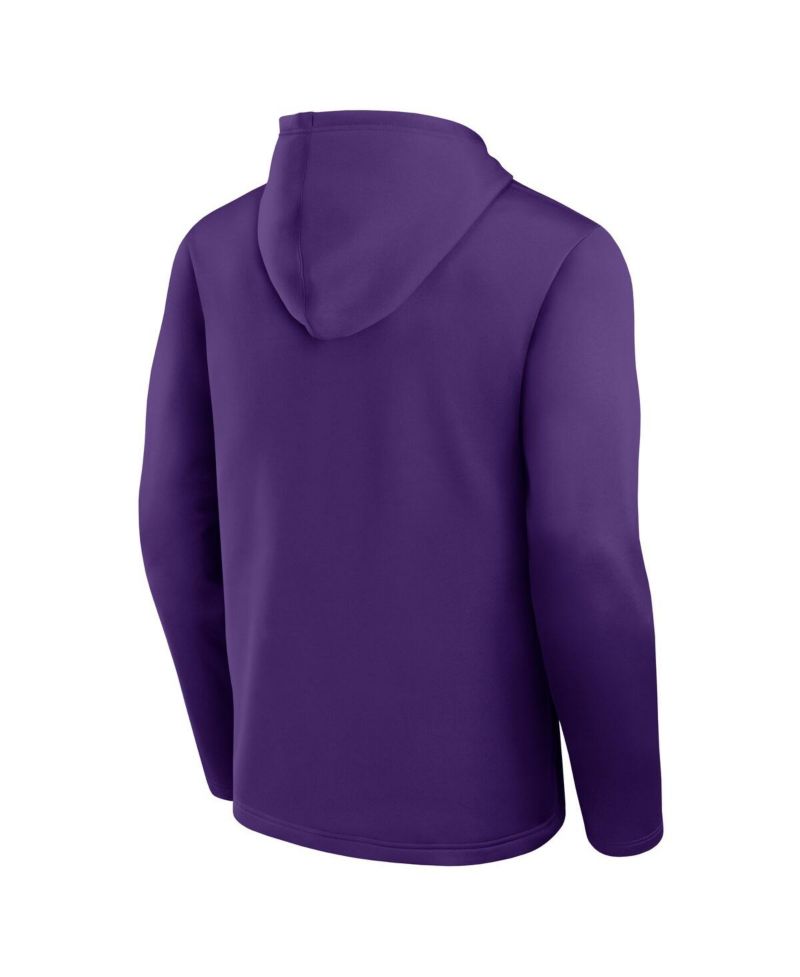 Men's Purple Los Angeles Lakers Head Start Pullover Hoodie