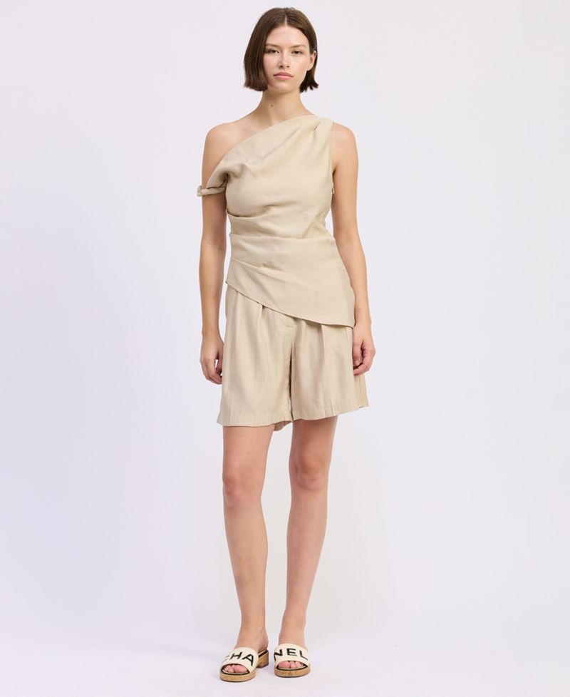 Women's One-Shoulder Asymmetric Selma Top