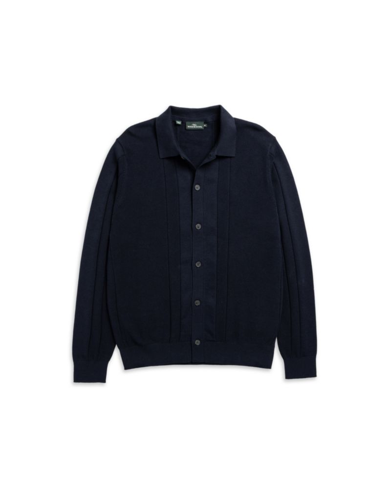 Men's Quinns Flat Long-Sleeve Knit Sweater
