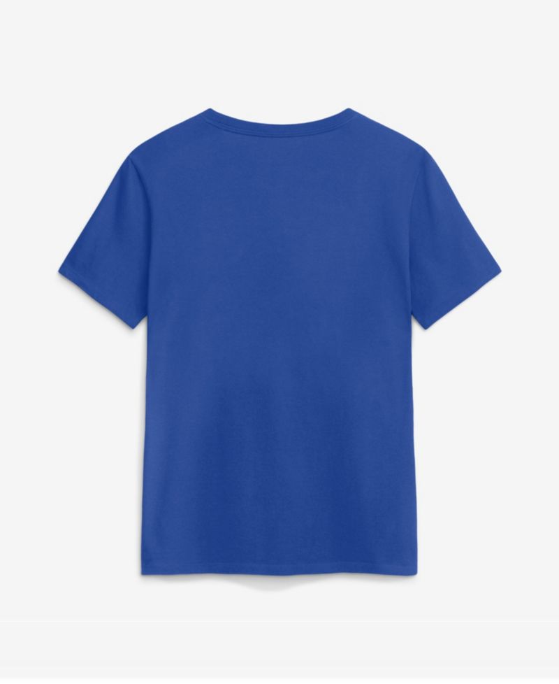 Women's Royal Kentucky Wildcats Script Mantra Logo T-Shirt
