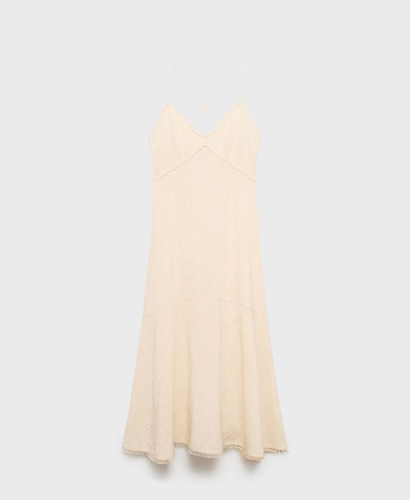Women's Embroidered Midi Dress