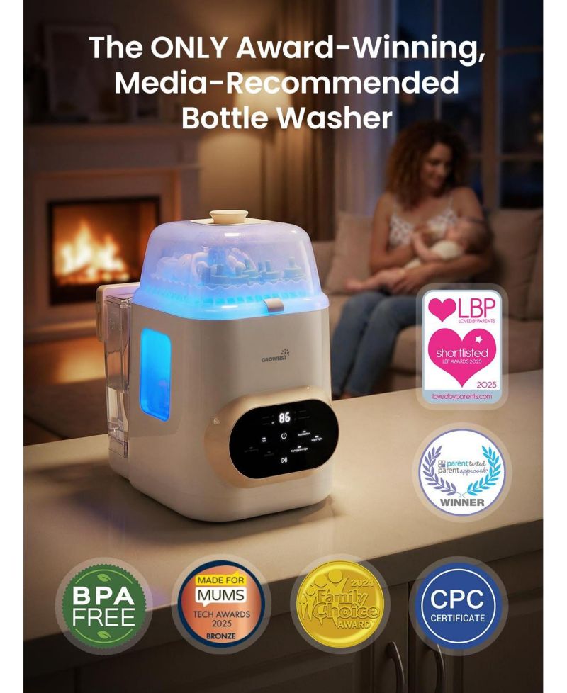 EaseClean 4-in-1 Automatic Bottle Washer and Sterilizer