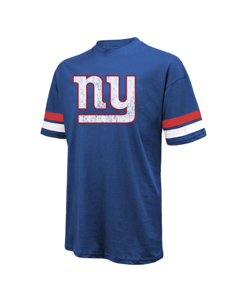 Men's Cam Skattebo New York Giants Oversized Screen-Print Graphic T-Shirt