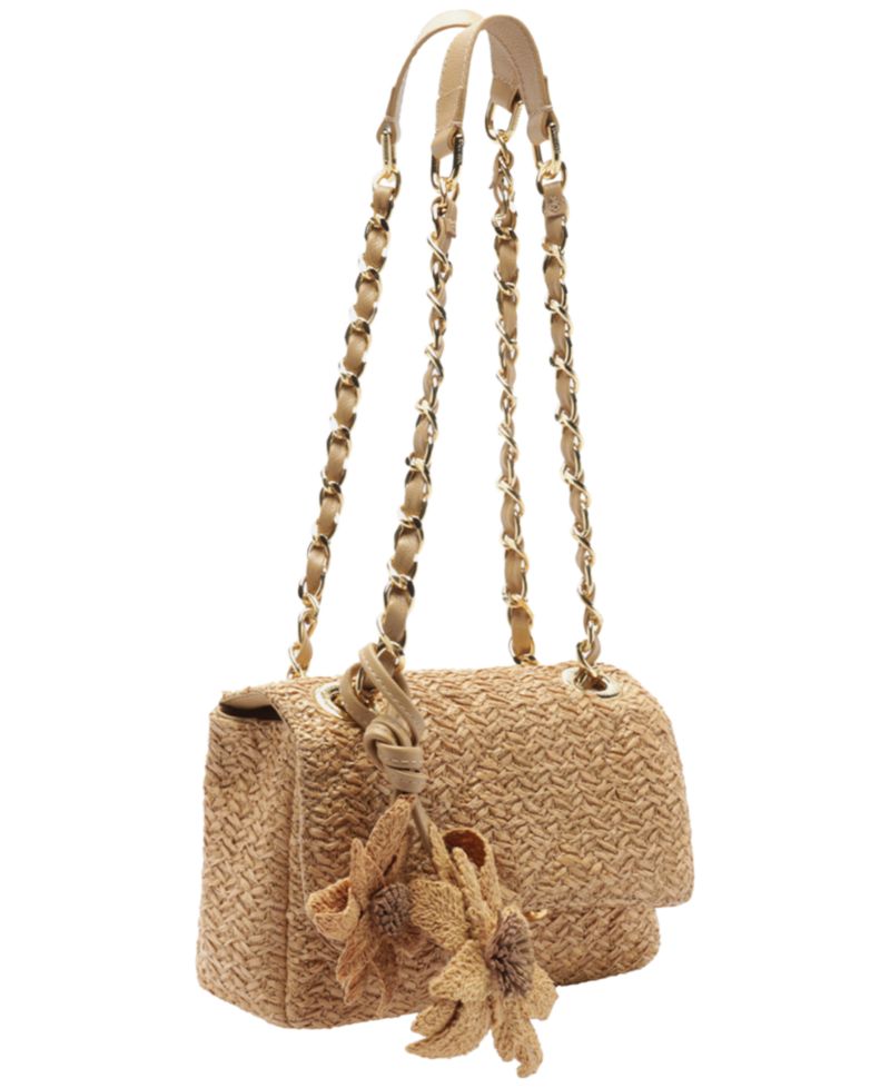 Cali Small Crochet Turn-Lock Crossbody Bag