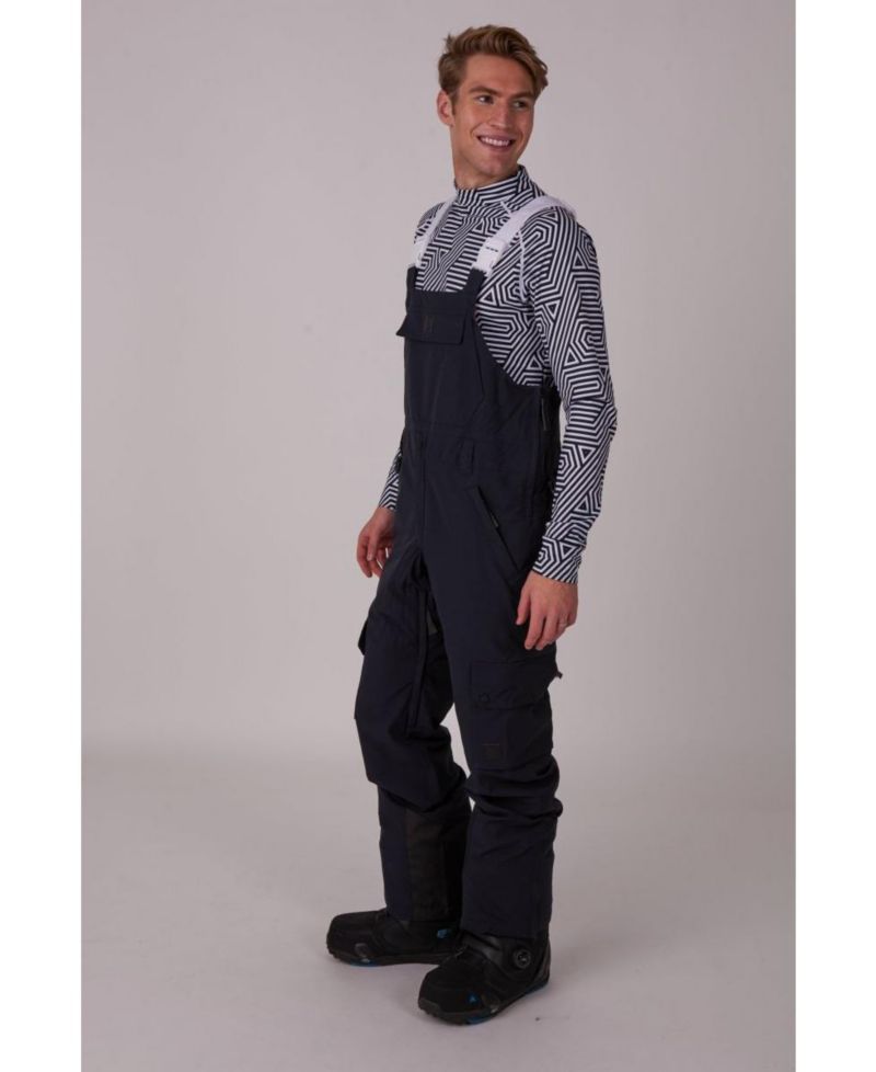 Men's Yeh Man Ski & Snowboard Bib Pant - Black