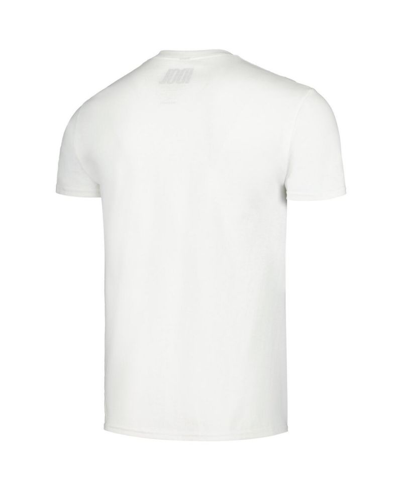 Men's White Billy Idol T-shirt