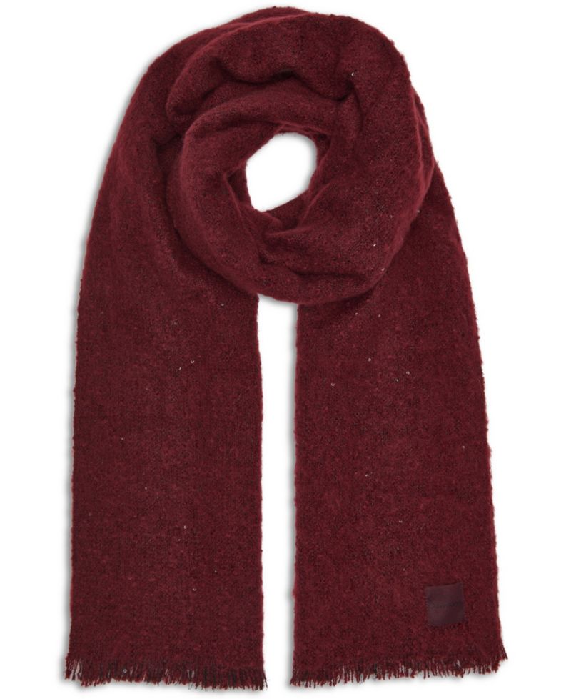 Women's Fluffy Sequin Blanket Scarf