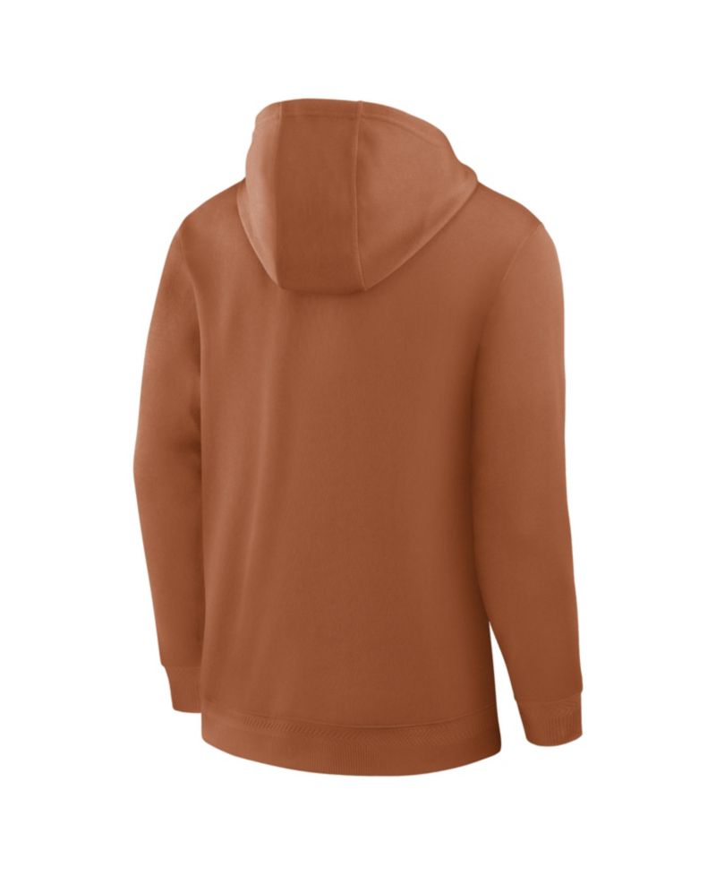 Men's Texas Orange Texas Longhorns Coaches Premium Dri-FIT Quarter-Zip Hoodie