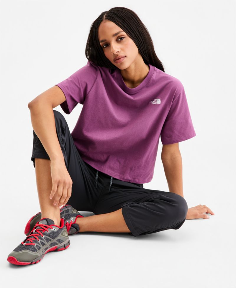Women's Evolution Simple Dome Cropped T-Shirt