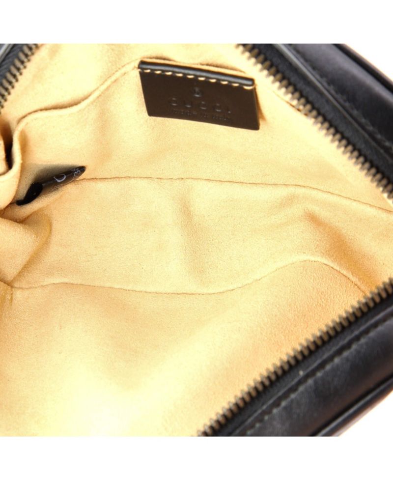 GG Marmont Matelasse Leather Belt Bag
