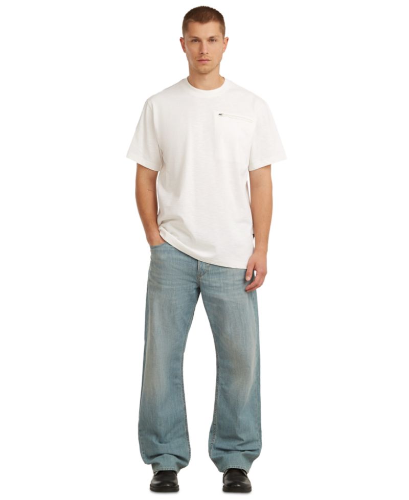 Men's Crewneck Zip Pocket T-Shirt