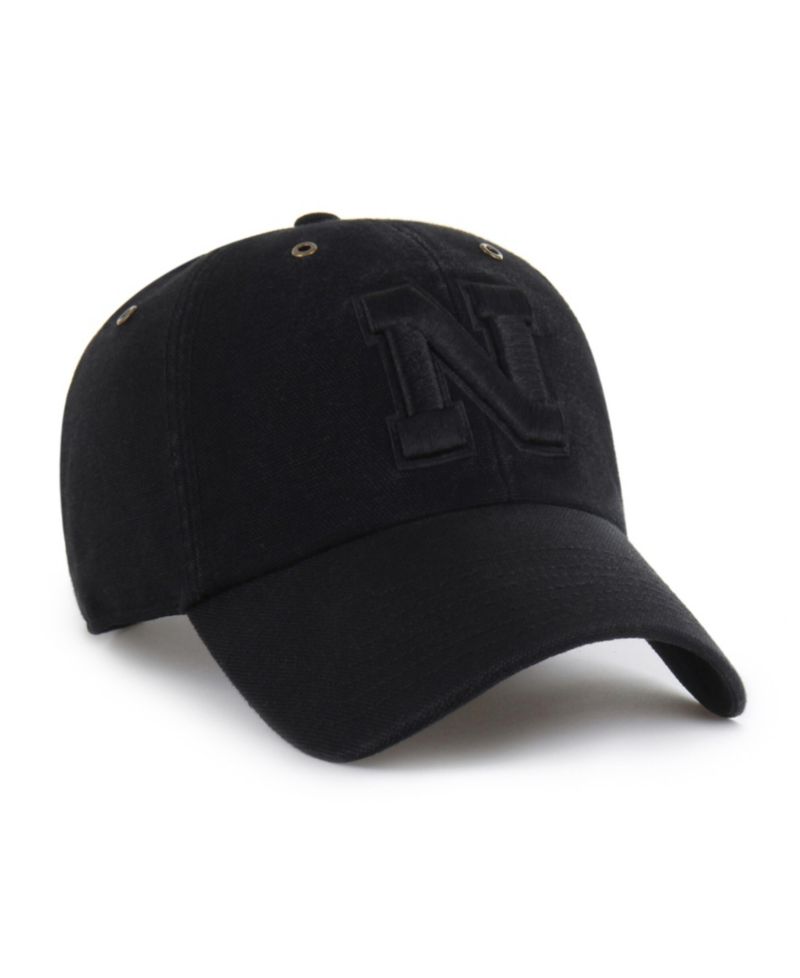 Carhartt x '47 Men's Black Nebraska Huskers Clean Up Adjustable Hat