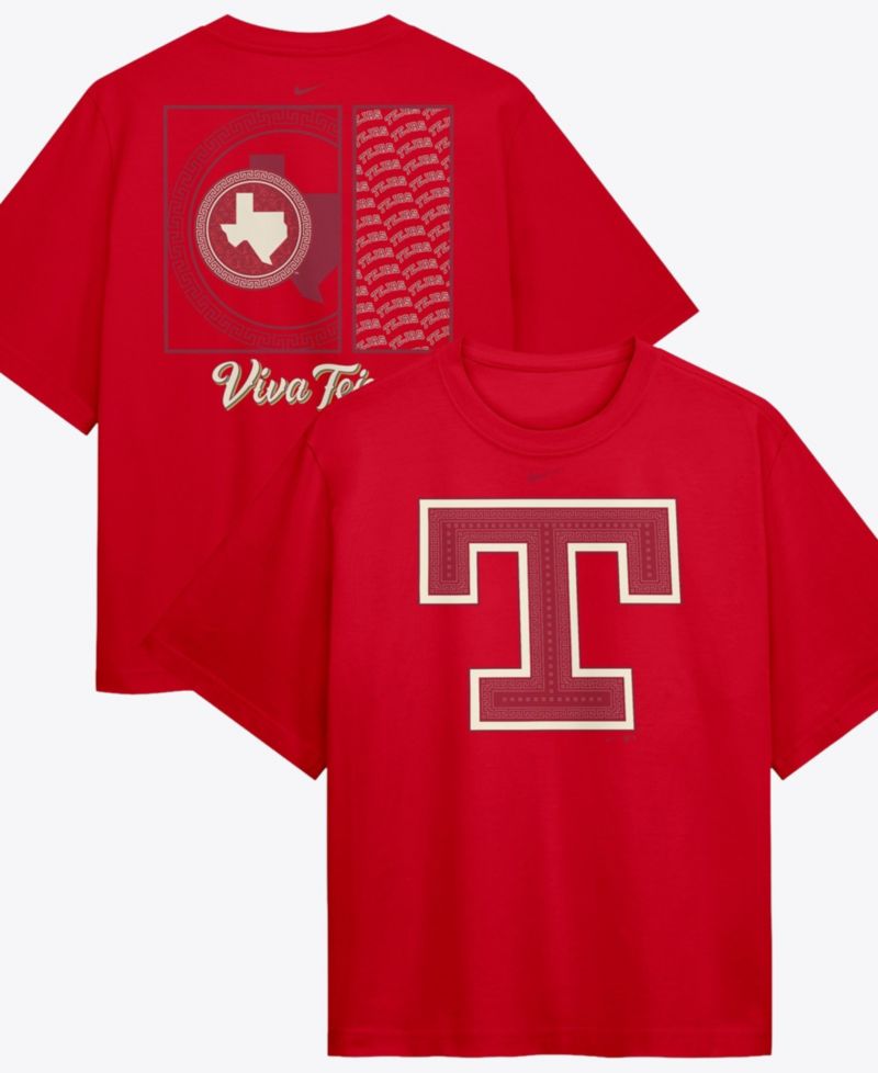 Women's Red Texas Rangers Premium Essentials Relaxed Boxy T-Shirt