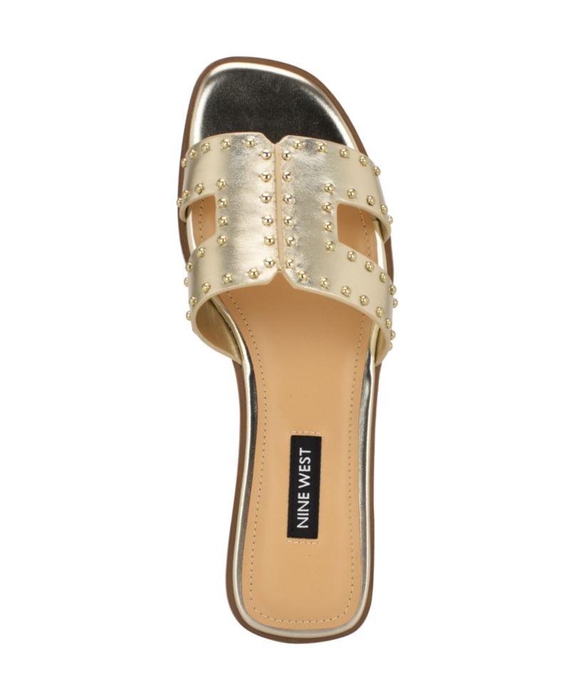 Women's Giny Cutout Flat Slide Sandals