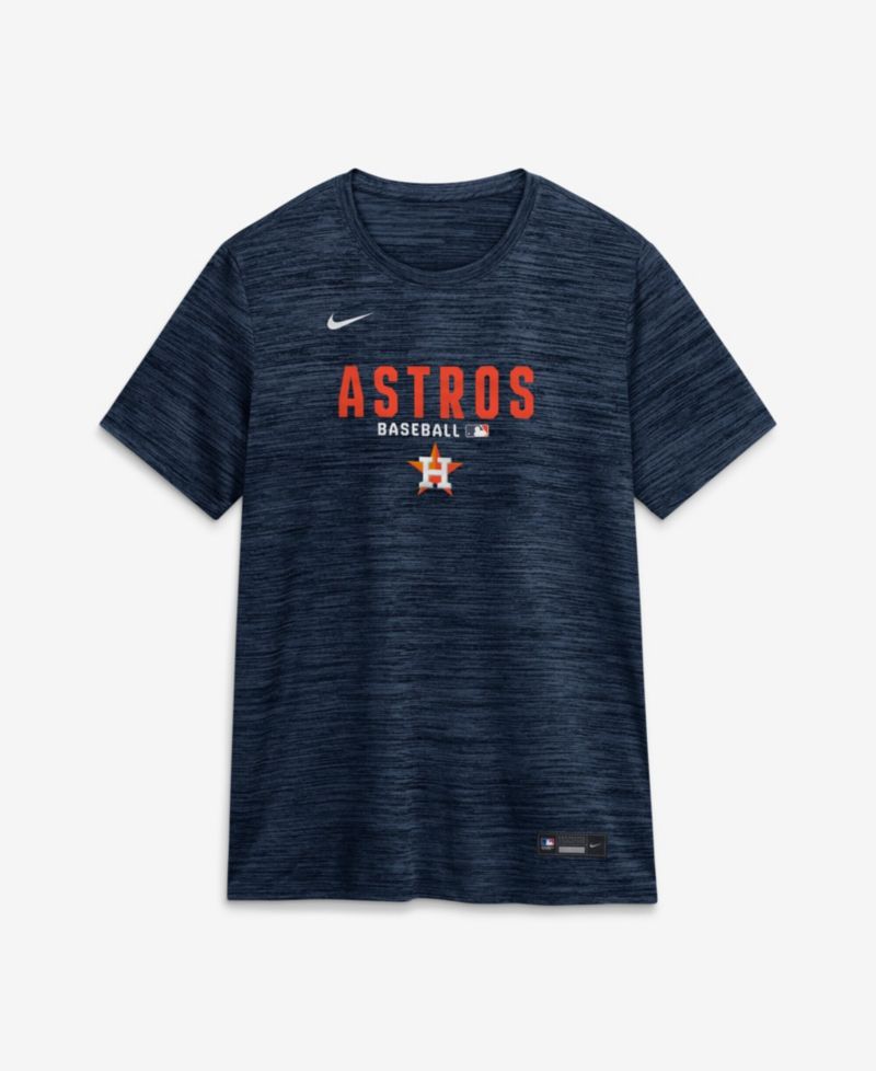 Women's Navy Houston Astros Authentic Collection Velocity Dri-FIT T-Shirt