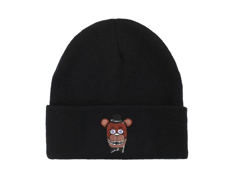 Men's Freddy Embroidery On Acrylic Knit Standard Cuff Beanie