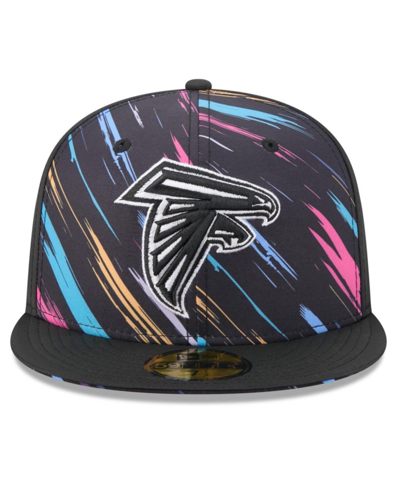 Men's Black Atlanta Falcons 2026 NFL Cruical Catch 59FIFTY Fitted Hat