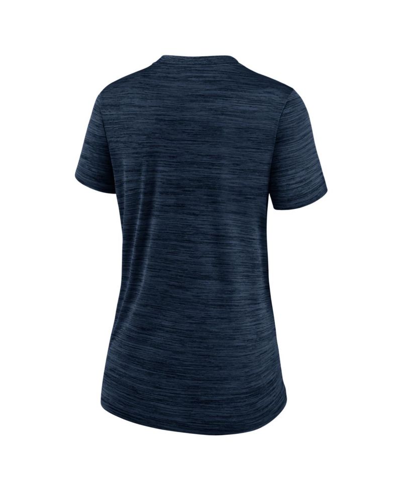 Women's Navy Detroit Tigers Authentic Collection Velocity Dri-FIT T-Shirt