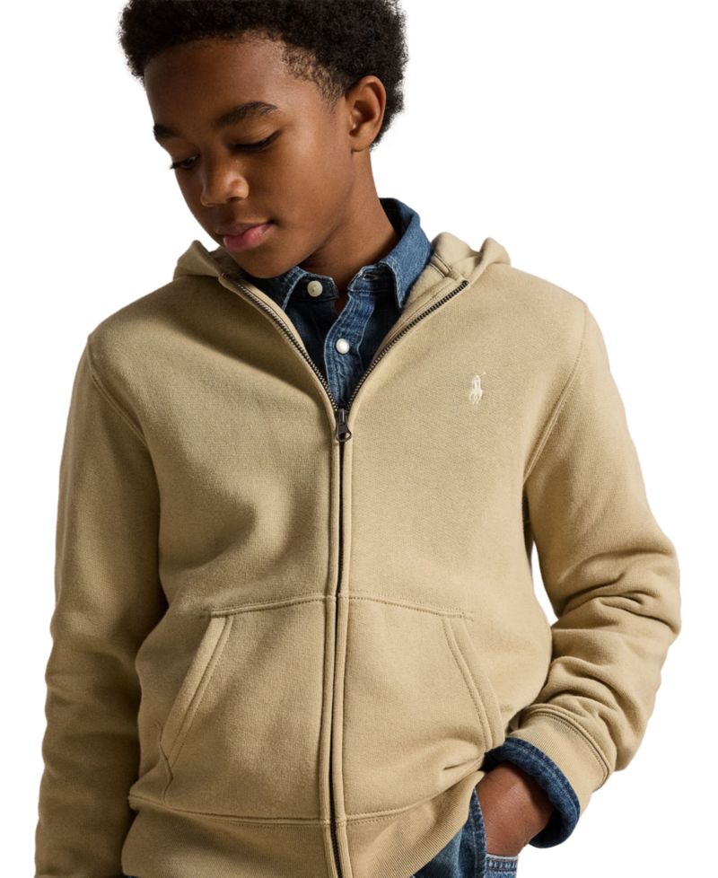 Boys' 8-20 Fleece Full-Zip Hoodie