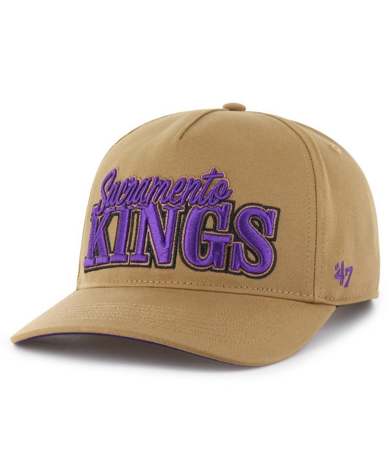 Men's Tan Sacramento Kings Barnes Hitch Adjustable Hat