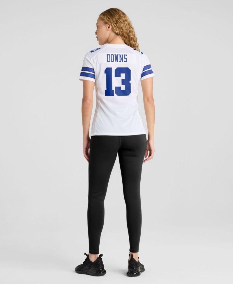 Women's Caleb Downs White Dallas Cowboys Game Jersey