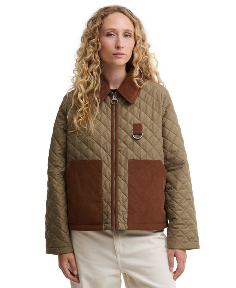 Women's Aylesby Quilted Front-Zipper Jacket