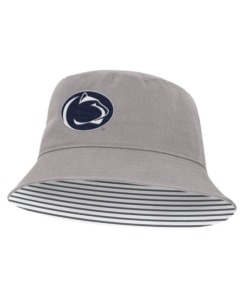 Men's and Women's Gray Penn State Nittany Lions Primetime Apex Bucket Hat
