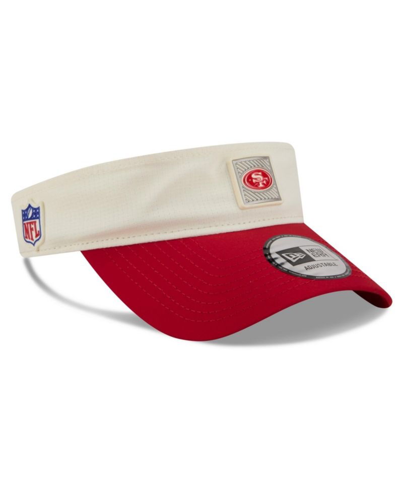 Men's Cream/Scarlet San Francisco 49ers 2026 NFL Training Camp Adjustable Visor