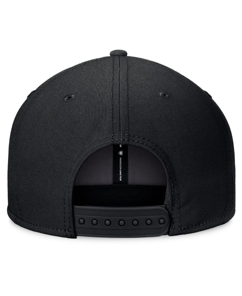 Men's Black Iowa Hawkeyes Fundamental Snapback Hat
