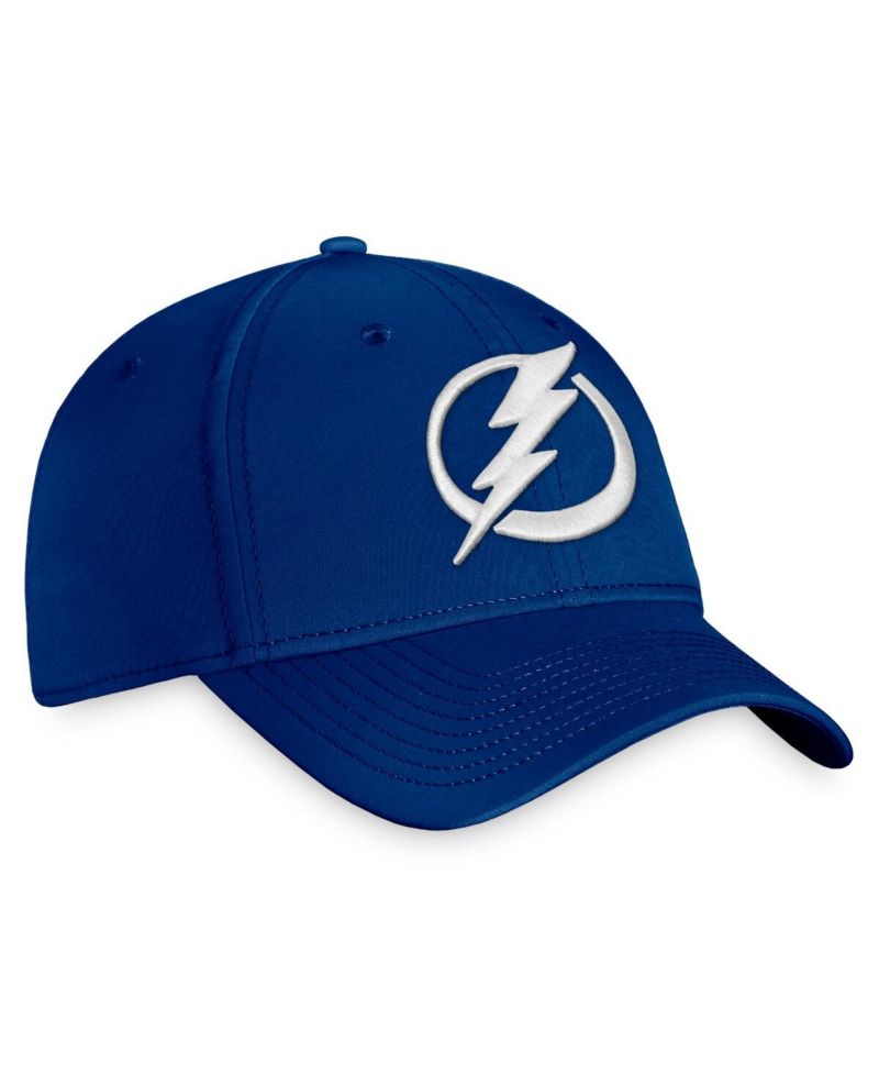 Men's Blue Tampa Bay Lightning Core Primary Logo Flex Hat