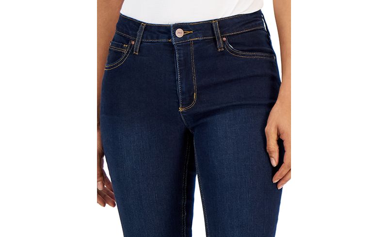 Women's Lexington Mid Rise Straight Leg Denim Jeans